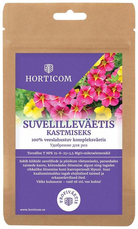 Suvelilleväetis kastmiseks Horticom 200g