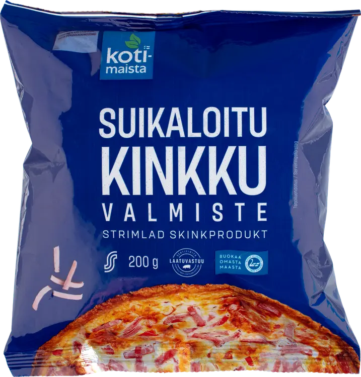 Kotimaista suikaloitu kinkkuvalmiste 200 g