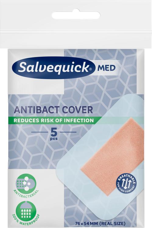 Salvequick MED Antibact Cover laastari 5kpl