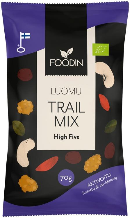 Foodin Activated trail mix high five luomu 70g