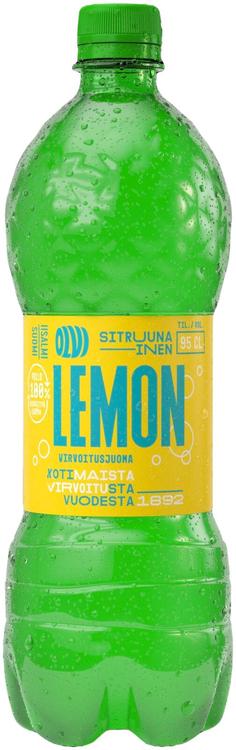 OLVI Lemon virvoitusjuoma 0,95 l kmp