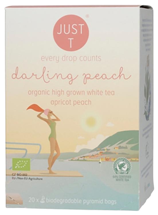 DARLING PEACH BIO - orgaaniline valge tee aprikoosi ja virsikuga