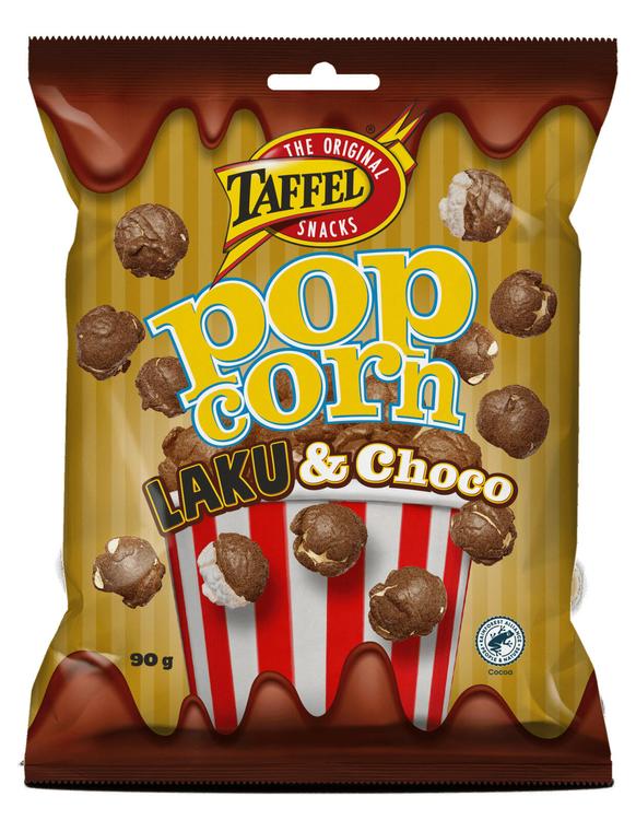 Taffel Laku choco popcorn suklaakuorrutettu popcorn 80g