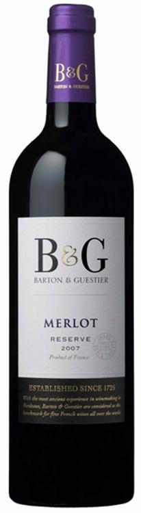 B&G Merlot Reserve KGT vein 13,5%vol 750ml