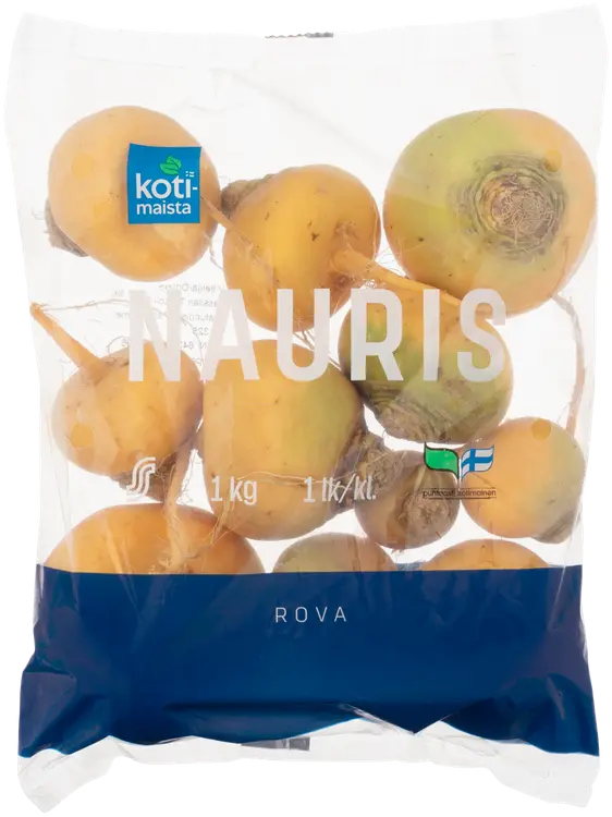 Kotimaista Naurispussi 1kg