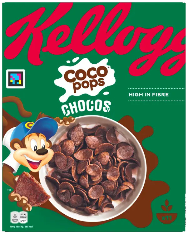 KELLOGG'S Coco Pops Chocos 330g