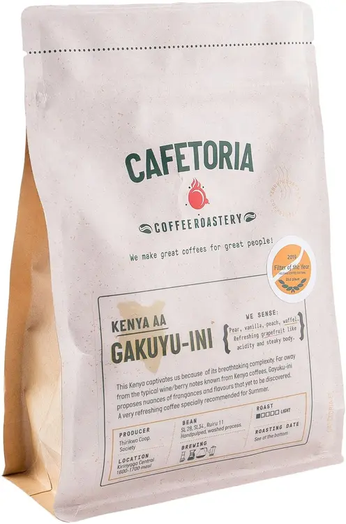 Cafetoria Kenya AA Gakuyu-ini kahvipavut 250g