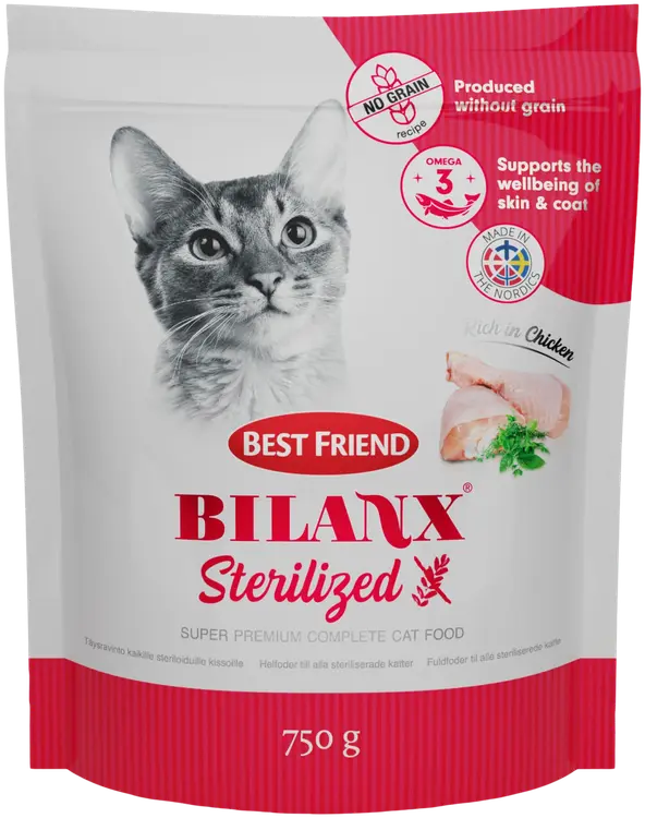 Best Friend Bilanx Viljaton steriloitu 750g