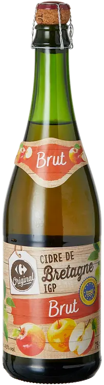 Carrefour Original kuiva omenasiideri 4,5 % 0,75 l