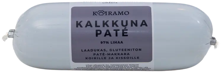 Koiramo Kalkkuna Paté-makkara gluteeniton 400g koiralle