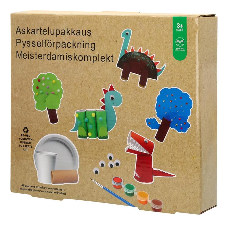 Askartelupakkaus dinosaurus
