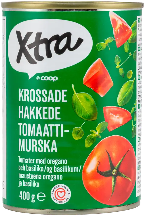 Xtra tomaattimurska oregano ja basilika 400 g