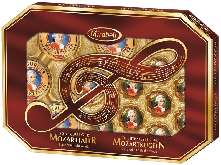 Mirabell Mozart lahjarasia suklaakonvehtilajitelma 271g