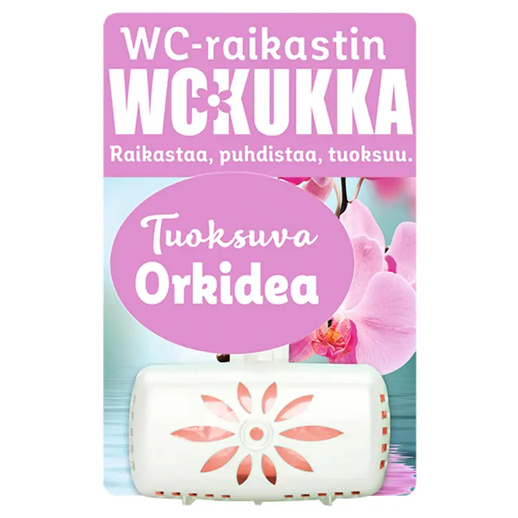 WC Kukka Orkidea wc-raikastin 50g