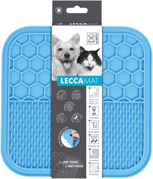 M-Pets LECCA Nuolumatto Sininen M 21x21cm