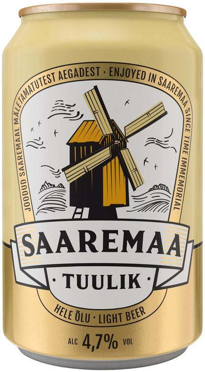 Saaremaa Tuulik õlu 4,7%vol 330ml