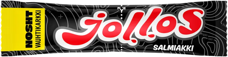 Nosht Jollos Vauhtikarkki 52g Salmiakki
