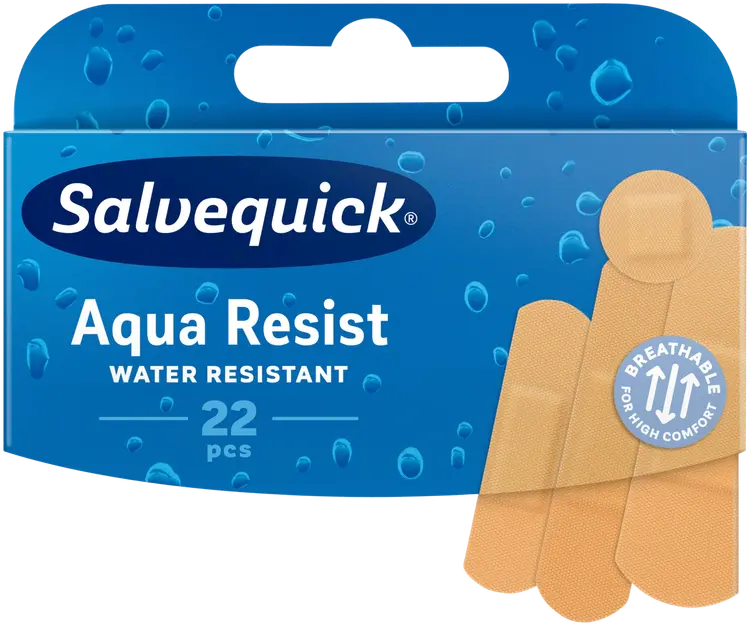 Salvequick Aqua Resist muovilaastari 22kpl