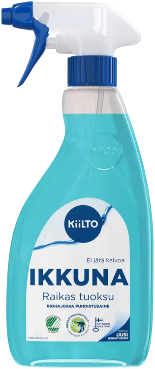 Kiilto Ikkuna biohajoava puhdistussuihke 600 ml
