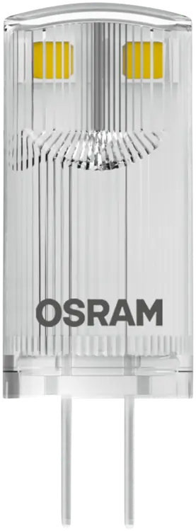 Osram LED PIN 0,9W/2700K 12V G4 ei-himmennettävä kirkaskupuinen LED-pienoislamppu 2kpl/pkt