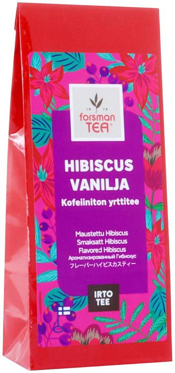 Forsman tea Hibiscus Vanilja yrttitee 60 g