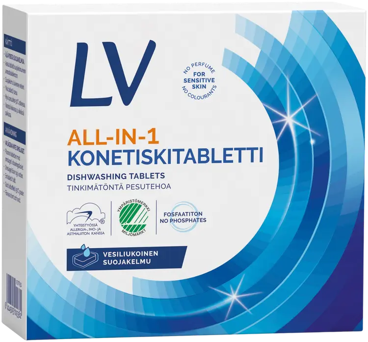 LV 40kpl all-in-one konetiskitabletti