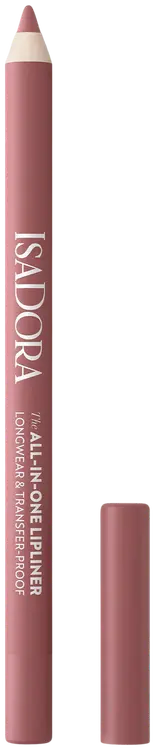 Isadora All-in-One Lipliner huultenrajauskynä 04 Bare Pink 1,2 g
