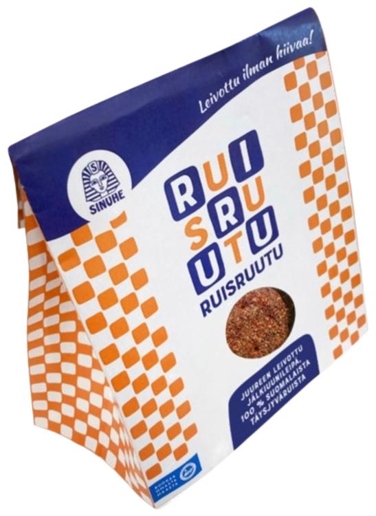 Sinuhe Ruisruutu 9kpl 310g ruisleipä