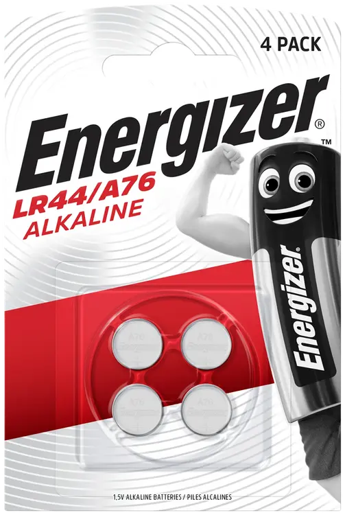 Energizer nappiparisto LR44/A76 alkali 1,5V 4kpl