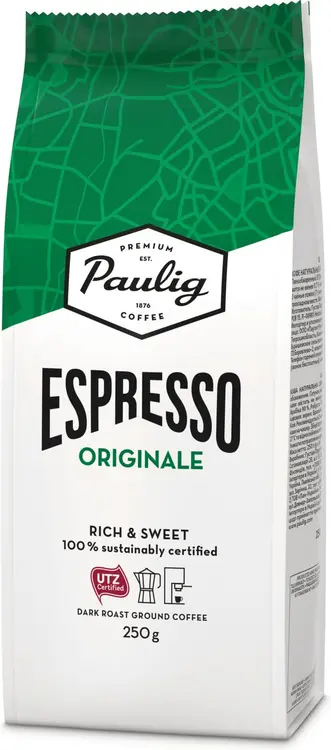 Paulig Espresso Originale kahvi espressojauhatus 250g