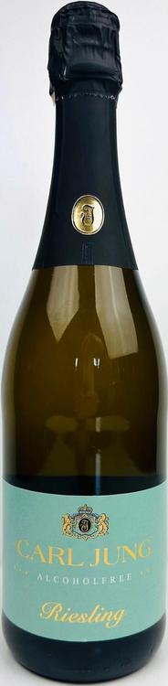 Carl Jung Riesling Mousseux, alkoholiton kuohuviini <0,5%, 0,75L