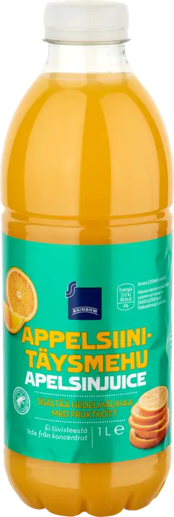 Rainbow Appelsiinitäysmehu 1l