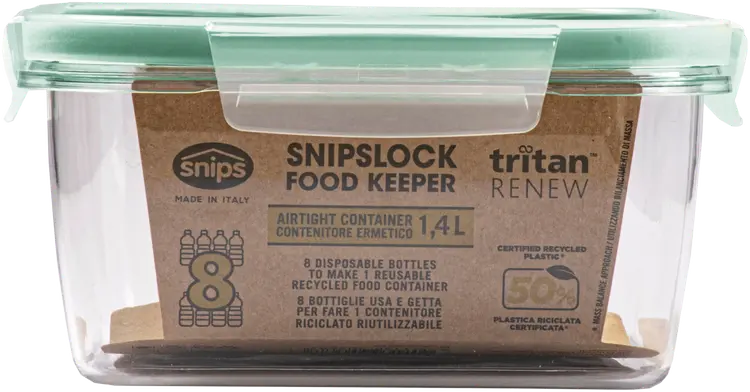Snips ruoansäilytysrasia neliö 1,4 l