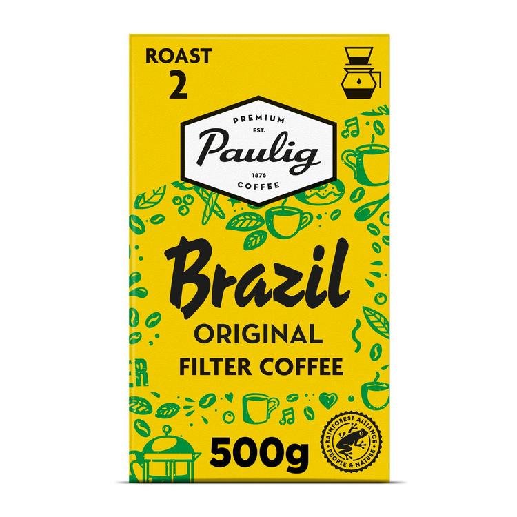 Paulig Brazil Original kahvi suodatinjauhatus 500g