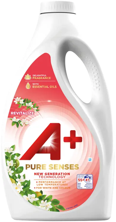 A+ Pure Senses Revitalize pyykinpesuneste 2,475l
