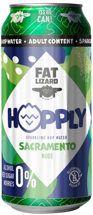 Fat Lizard Hopply Sacramento humalalla maustettu kupliva vesi