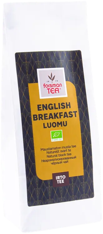 Forsman tea Luomu English Breakfast maustamaton musta tee 100 g