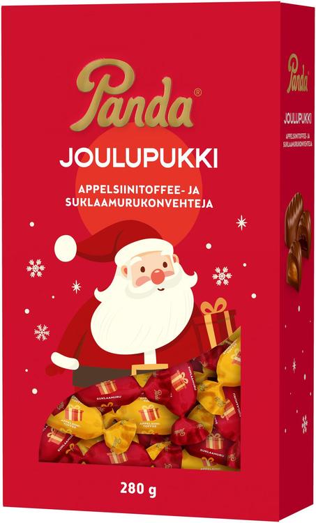 Panda Jõuluvana šokolaadikommid 280g