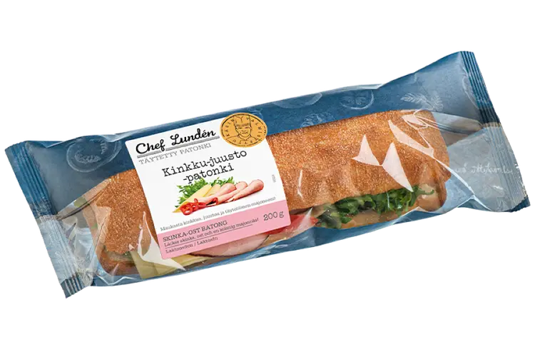 Chef Lunden Kinkku-juustopatonki 200g