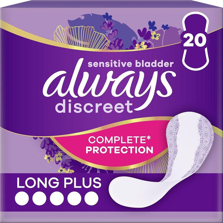 Always Discreet Long Plus 20kpl inkontinenssisuoja