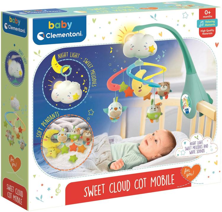 Clementoni Sweet Cloud Cot Mobile