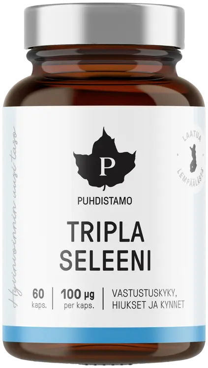 Puhdistamo Tripla Seleeni 60 kapselia