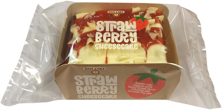 Dan Cake Strawberry cheesecake kuivakakku 175g