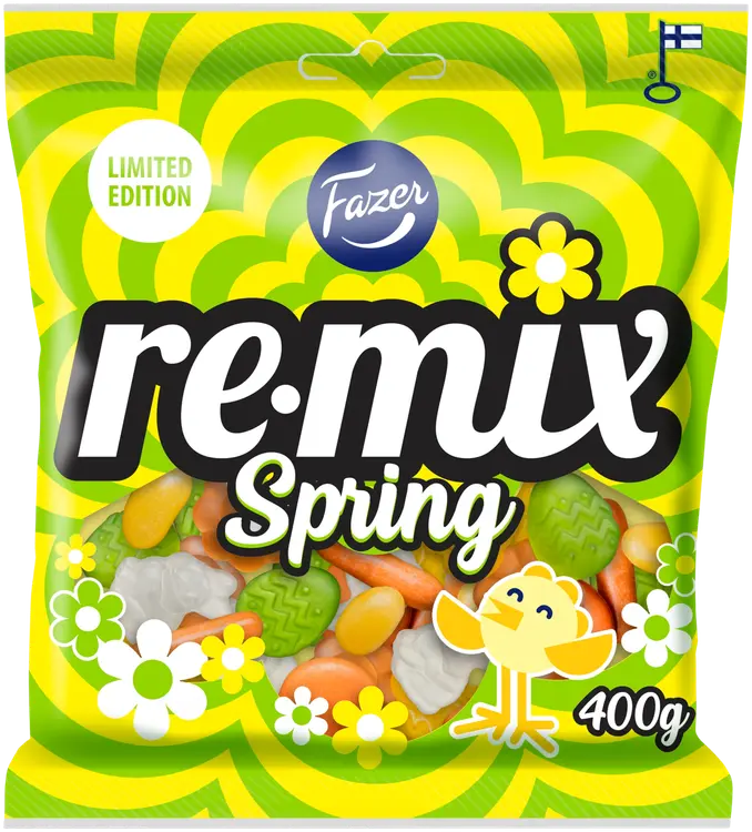 Fazer Remix Spring karkkipussi 400g
