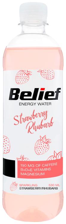 .BELIEF gaseeritud Maasika-raberberi maitseline madala kalorsusega jook 530ml PET+pant B