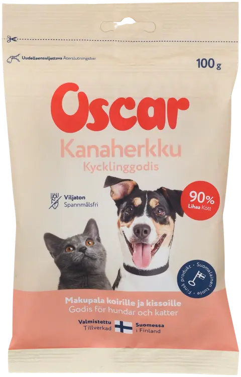 Oscar Kanaherkku koirille ja kissoille 100 g