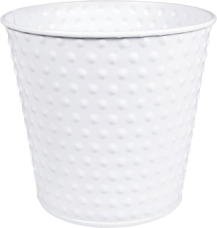 House metalliruukku Como 14cm valkoinen