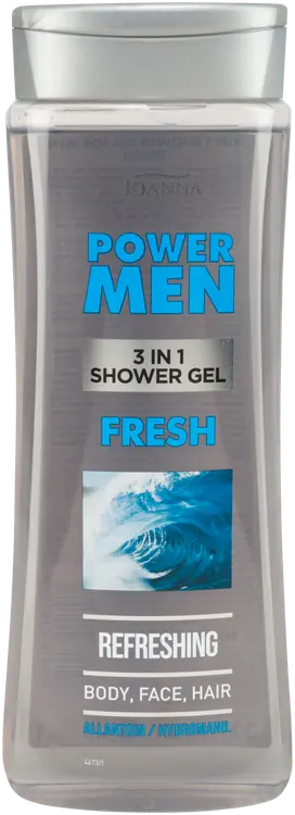 Joanna Power Men 3 in 1 suihkugeeli fresh 300ml