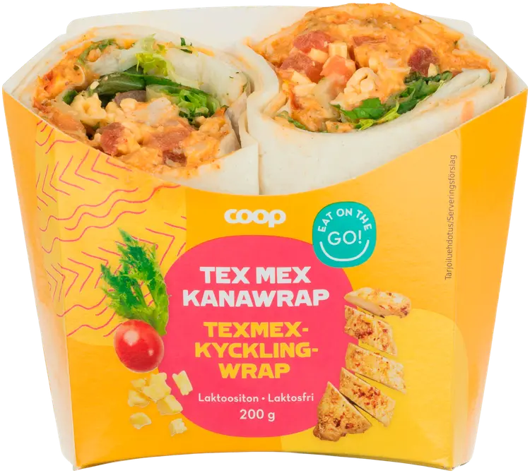 Coop texmex-kanawrap 200 g