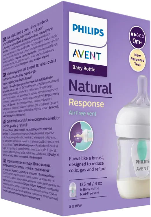 Philips Avent Natural Response Airfree SCY670/01 tuttipullo 125 ml